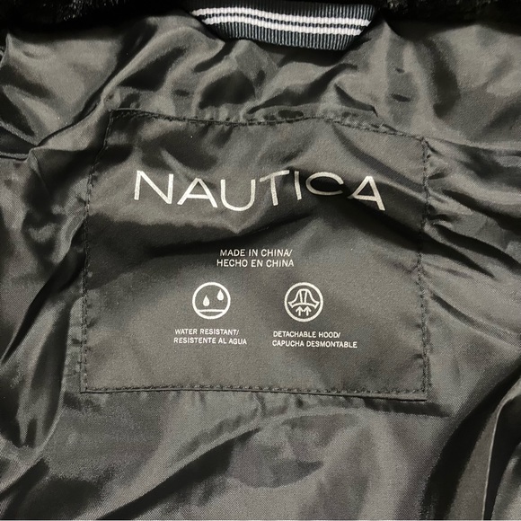 Nautica Women’s Puffer Jacket - Black - Picture 5 of 9